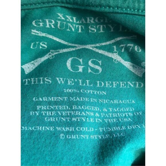 Grunt Style US 1776 Battle of the Bulge Graphic T Shirt Mens XXL - Picture 5 of 7